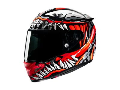 HJC RPHA 12 Helmet - Maximized Venom Marvel