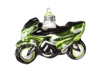 Kawasaki Motorcycle Christmas Tree Ornament
