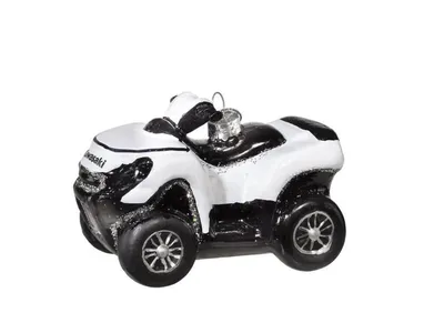 Kawasaki ATV Christmas Tree Ornament