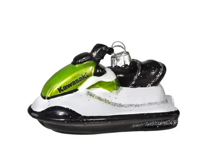Kawasaki Jetski Christmas Tree Ornament