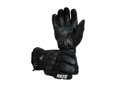 Keis G601 Heated Touring Gloves - Black
