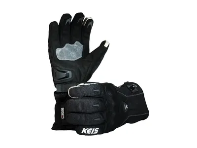 Keis G701 Heated Gloves - Black