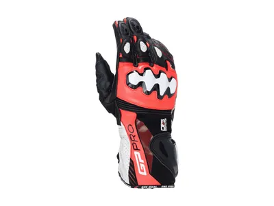 Alpinestars GP Pro R4 Gloves - Black / Red Fluo / White