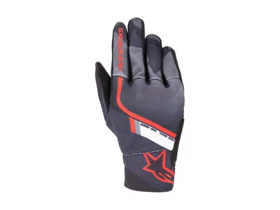 Alpinestars Reef Gloves - Black / Grey Camo / Bright Red