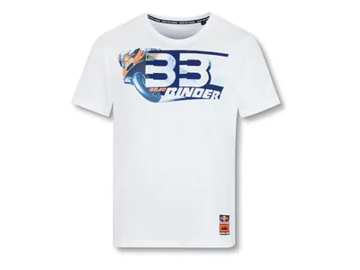 KTM Red Bull Brad Binder 33 T-Shirt - White
