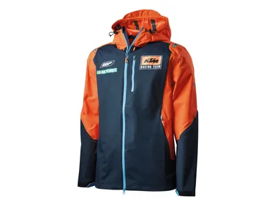 KTM Replica Team Hardshell Jacket - Navy / Orange