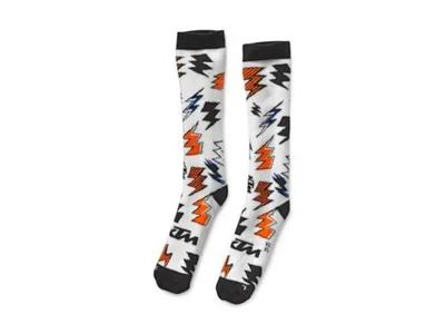 KTM Radical Kids Socks - White