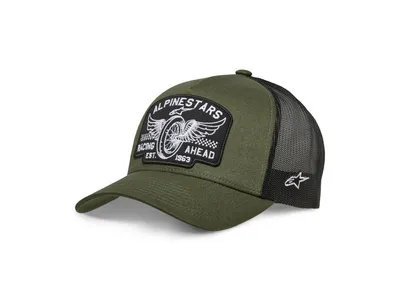 Alpinestars Heritage Patch Trucker Hat - Military / Black