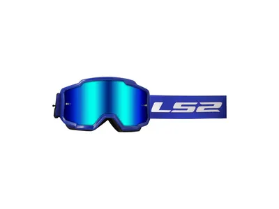 LS2 Charger Goggles - Blue / Iridium Lens