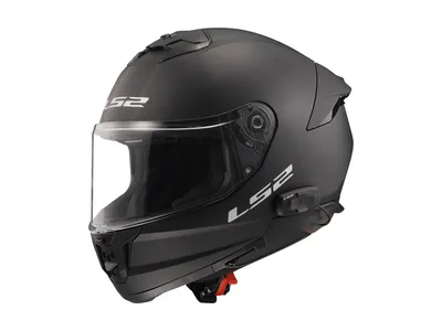 LS2 FF808 Stream II Solid Helmet - Matt Black