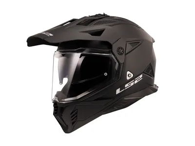 LS2 MX702 Pioneer II Solid Helmet - Matt Black