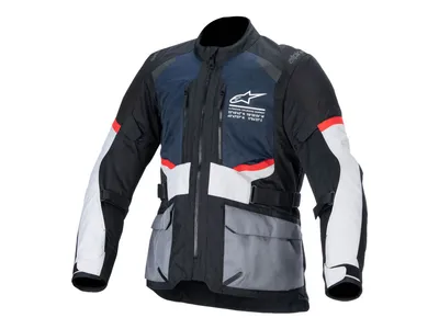 Alpinestars Andes Air Drystar Textile Jacket - Deep Blue / Black / Ice Grey