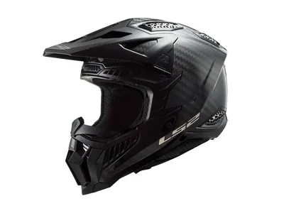 LS2 MX703 X-Force Carbon Solid Helmet - Gloss Carbon