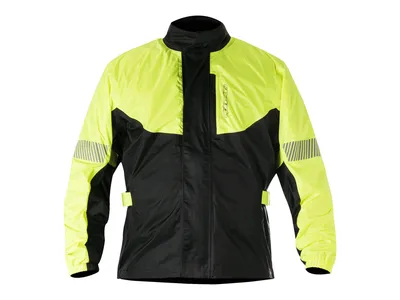 Alpinestars Hurricane Rain Over Jacket - Black / Fluo Yellow
