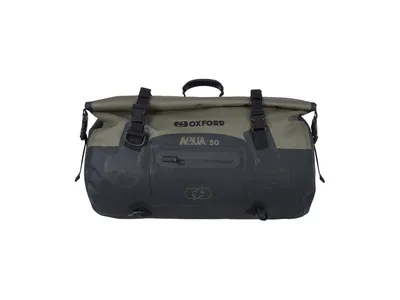 Oxford Aqua T-50 Roll Bag - Khaki / Black