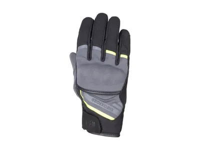 Oxford Dakar 1.0 Gloves - Charcoal / Yellow