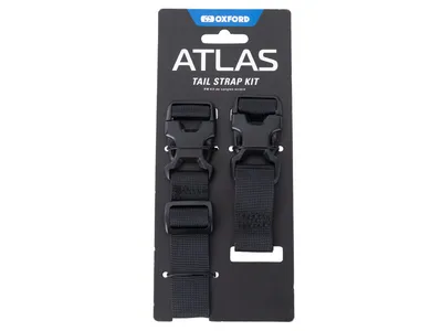 Oxford Atlas Advanced Tail Straps Kit - Black