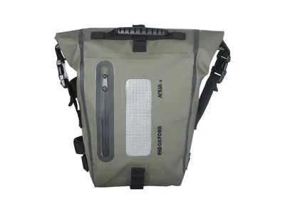 Oxford Aqua T8 Tail Bag - Khaki / Black