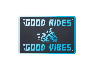 Oxford Garage Metal Sign - Good Vibes