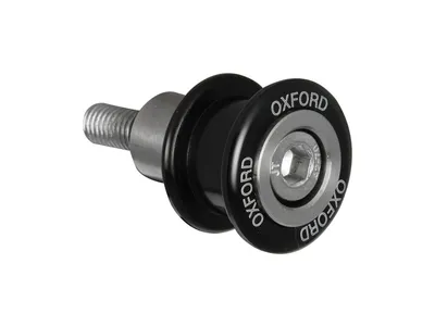 Oxford M8 (1.25 Thread) Extended Paddock Stand Spinners - Black