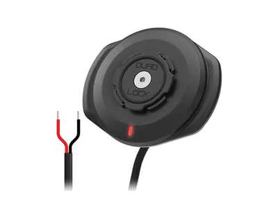 Quad Lock Waterproof Wireless Charging Head 12V-24V - Hardwired