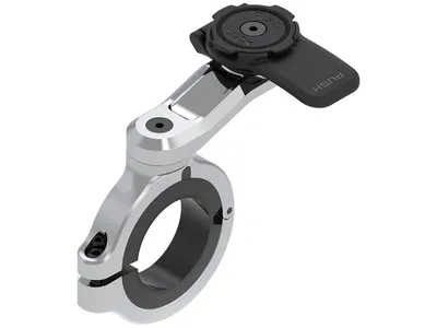 Quad Lock Motorcycle Handlebar Mount Pro Chrome - Large