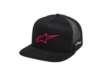 Alpinestars 3D Ageless Trucker Hat - Black / Red