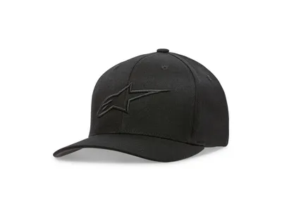 Alpinestars Ageless Curve Baseball Hat - Black / Black