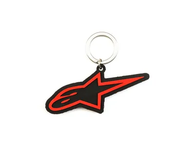 Alpinestars Ageless Key Fob - Black / Red