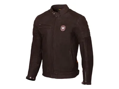 Merlin Alton II D3O Leather Jacket - Brown