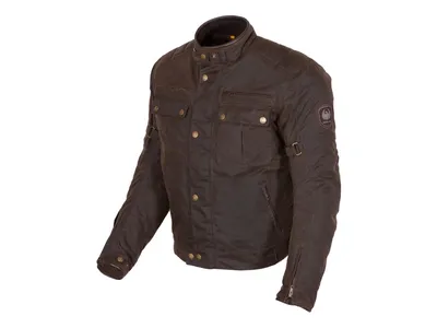 Merlin Barton II Silk Wax D3O Textile Jacket - Olive