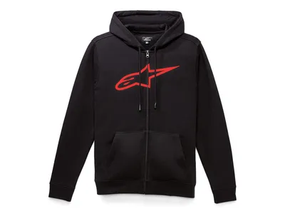Alpinestars Ageless V3 Zip Hoodie - Black / Red
