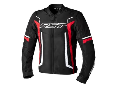 RST Pilot Evo Textile Jacket - Black / Red / White