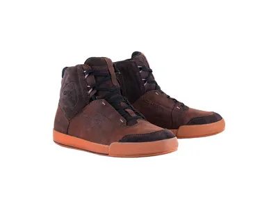 Alpinestars Chrome Crafted Drystar Shoes - Brown / Gum