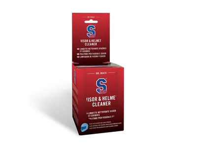 S100 Visor & Helmet Cleaner Wipes - Pack of 10