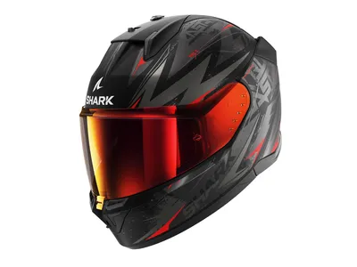 Shark D-Skwal 3 Helmet - Blast-R KAR - Black / Anthracite / Red
