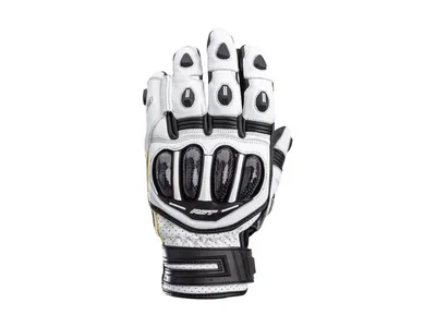RST TracTech Evo 4 Short Gloves - White / White / Black