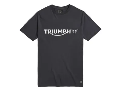 Triumph Cartmel Logo T-Shirt - Jet Black