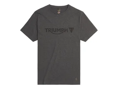 Triumph Cartmel Logo T-Shirt - Black Marl
