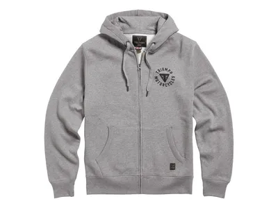 Triumph Digby Full-Zip Hoodie - Grey Marl