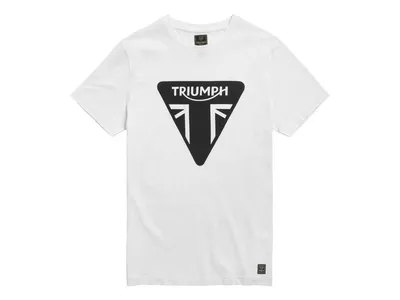 Triumph Helston Printed Logo T-Shirt - White