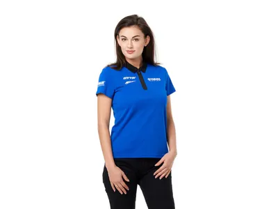 Yamaha Paddock Blue Team Women's Polo Shirt - Blue