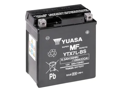 Yuasa YTX7L-BS 12V Maintenance Free Battery