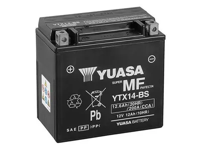 Yuasa YTX14-BS 12V Maintenance Free Battery