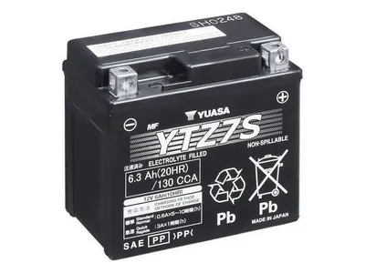 Yuasa YTZ7S 12V High Performance Maintenance Free Battery