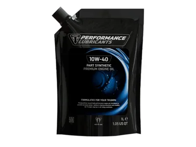 Triumph Performance Lubricants 10W-40 Part Synthetic Premium Engine Oil