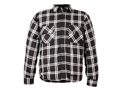 Weise Redwood Textile Shirt - Black / White