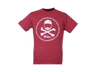 Weise Skull T-Shirt - Cardinal Red