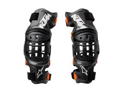 KTM Bionic-10 Knee Braces - Black / Orange