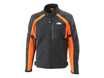 KTM Apex V4 K-Hydratech Evo Textile Jacket - Black / Orange